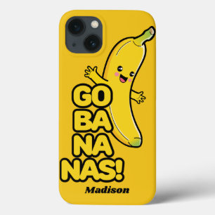 Aangepaste telefoongesprekken met bananas openen Case-Mate iPhone case