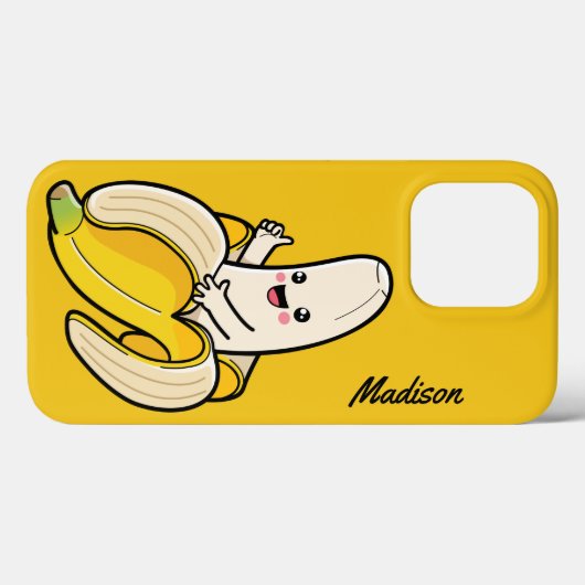 Aangepaste telefoongesprekken met bananas openen Case-Mate iPhone case (Achterkant (horizontaal))