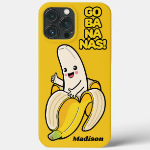 Aangepaste telefoongesprekken met bananas openen Case-Mate iPhone case