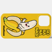 Aangepaste telefoongesprekken met bananas openen Case-Mate iPhone case (Achterkant (horizontaal))