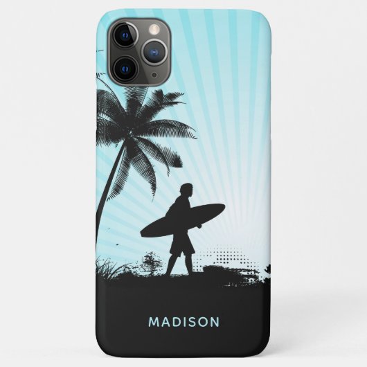 Aangepaste telefoongesprekken met de naam Beach Su Case-Mate iPhone Case (Achterkant)