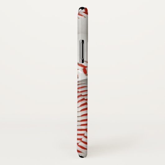 Aangepaste telefoongesprekken met honkbal Case-Mate iPhone case (Achterkant / rechts)