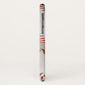 Aangepaste telefoongesprekken met honkbal Case-Mate iPhone case (Achterkant/links)