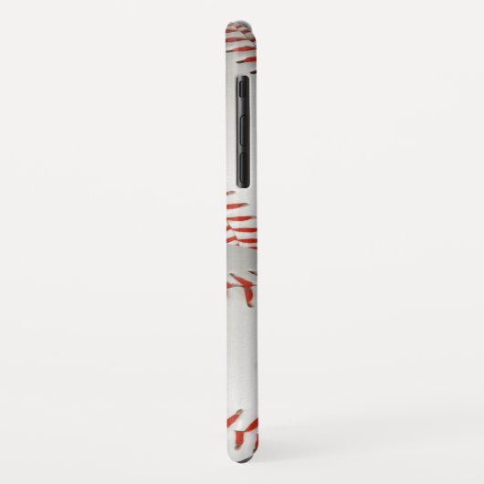 Aangepaste telefoongesprekken met honkbal Case-Mate iPhone case (Achterkant/links)