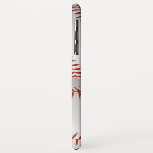 Aangepaste telefoongesprekken met honkbal Case-Mate iPhone case (Achterkant/links)