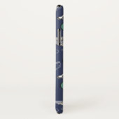 Aangepaste telefoongesprekken met Mermaid Pattern  Case-Mate iPhone Case (Achterkant / rechts)