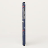 Aangepaste telefoongesprekken met Mermaid Pattern  Case-Mate iPhone Case (Achterkant/links)