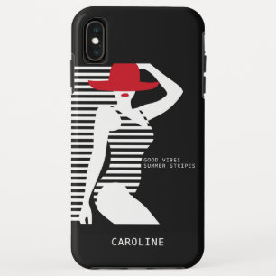 Aangepaste telefoongesprekken met zomervrouw Case-Mate iPhone case