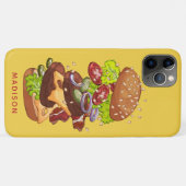 Aangepaste telefoongesprekken voor Big Burger Case-Mate iPhone Case (Achterkant (horizontaal))