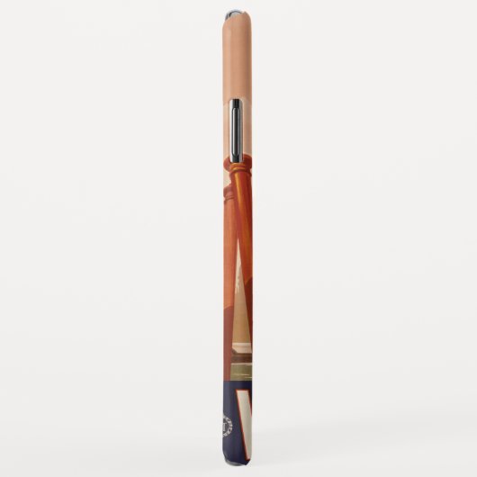 Aangepaste telefoongevallen voor monogram Venezia  Case-Mate iPhone Case (Achterkant/rechts)