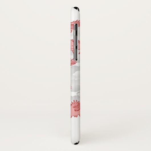 Aangepaste telefoongevallen voor vliegende varkens Case-Mate iPhone case (Achterkant/links)