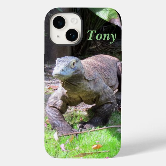 Aangepaste telefoonkwestie Komodo Dragon Case-Mate iPhone Case (Achterkant)