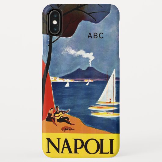 Aangepaste telefoonnummers Napoli (Napels) Case-Mate iPhone Case (Achterkant)