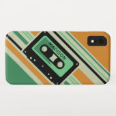 Aangepaste telefoonnummers voor tapewisselaar opni Case-Mate iPhone case (Achterkant (horizontaal))