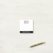 Aangepaste telemetrieverpleegkundige Telemetrie Ve Post-it® Notes (Op bureau)