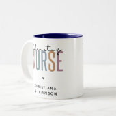Aangepaste telemetrieverpleegkundige Telemetrie Ve Tweekleurige Koffiemok (Voorkant links)