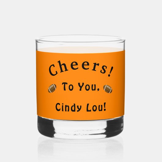 Aangepaste Tennessee Whiskey Liquor Party Glas (Achterkant)