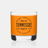 Aangepaste Tennessee Whiskey Liquor Party Glas (Voorkant)