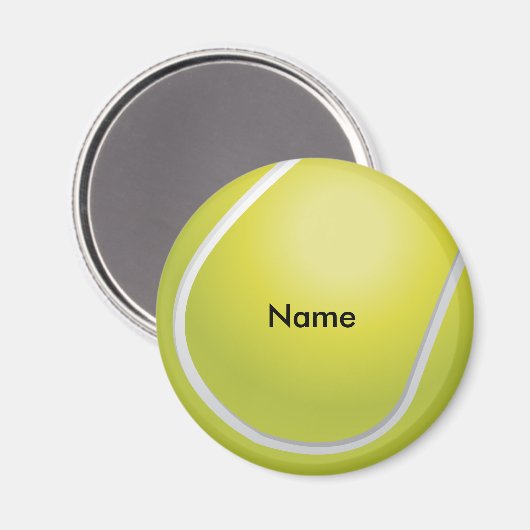 Aangepaste tennis bal magneet (Voorkant / Achterkant)