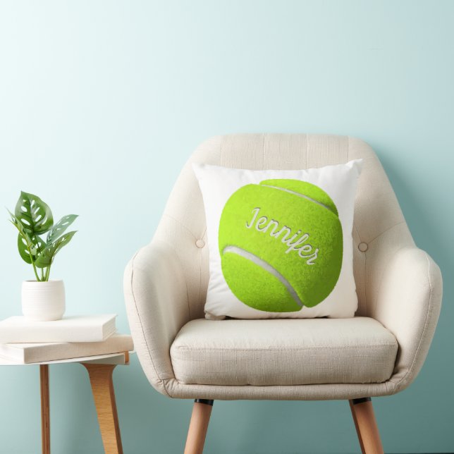 Aangepaste Tennis Ball Kussen (Stoel)