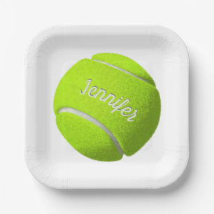 Aangepaste Tennis Ball Papieren Bordje