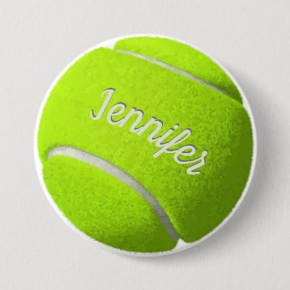 Aangepaste Tennis Ball Ronde Button 7,6 Cm