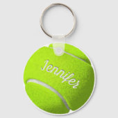 Aangepaste Tennis Ball Sleutelhanger (Voorkant)