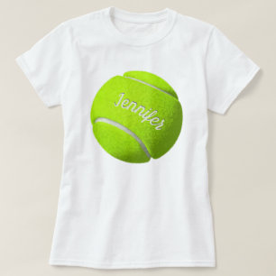 Aangepaste Tennis Ball T-shirt