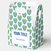 Aangepaste tennis Birthday party-promotievak met l Bedankdoosjes (Geopend)