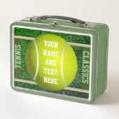Aangepaste tennis Classics Metal Lunchbox (Voorkant)