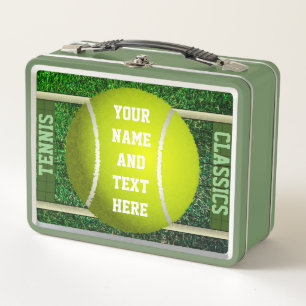 Aangepaste tennis Classics Metal Lunchbox