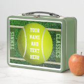 Aangepaste tennis Classics Metal Lunchbox (In situ)