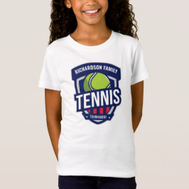 Aangepaste Tennis Logo T-shirt