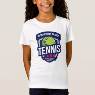 Aangepaste Tennis Logo T-shirt