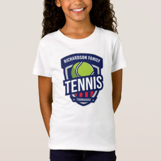 Aangepaste Tennis Logo T-shirt