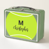 Aangepaste Tennis Monogram Initiaal Naam (Voorkant)