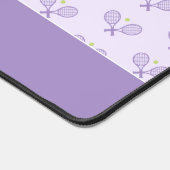 Aangepaste Tennis Patroon Aangepaste naam Tennis Bureaumat (Hoek)