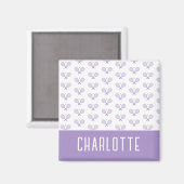 Aangepaste Tennis Patroon Aangepaste naam Tennis Magneet (Voorkant / Achterkant)