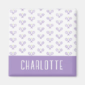 Aangepaste Tennis Patroon Aangepaste naam Tennis Magneet (Voorkant)