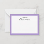 Aangepaste Tennis Patroon Aangepaste naam Tennis Notitiekaartje (Achterkant)