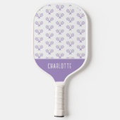 Aangepaste Tennis Patroon Aangepaste naam Tennis Pickleball Paddle (Achterkant)