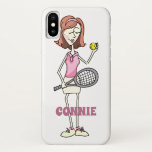 Aangepaste Tennis Player Case-Mate iPhone Case