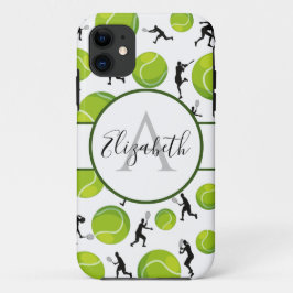 Aangepaste Tennis Player-coach Jouw naam toevoegen Case-Mate iPhone Case