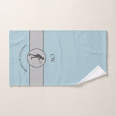 Aangepaste Tennis Player Tennis Girl Cadeaucode Handdoek (Handdoek)