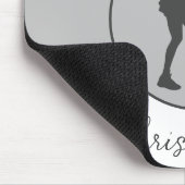 Aangepaste Tennis Player Tennis Girl Cadeaucode Muismat (Hoek)