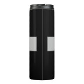 Aangepaste Tennis Player Tennis Girl Cadeaucode Thermosbeker (Achterkant)