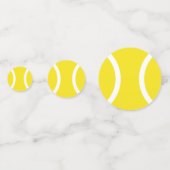 Aangepaste tennis verjaardagsfeestje benodigdheden confetti (Voorkanten)