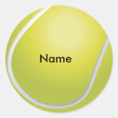 Aangepaste Tennisbal Stickers (Voorkant)