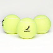 Aangepaste tennisballen met hiel-stiletto-schoen (Multi)
