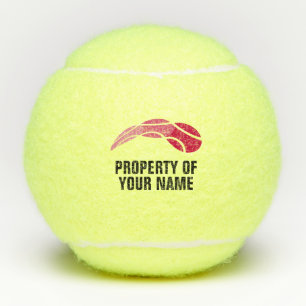 Aangepaste tennisballen met jouw naam en logo